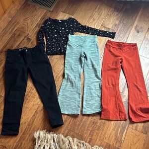 Stylish Kids' Clothing Set - Old Navy and Cat and Jack Black, Blue, and Red